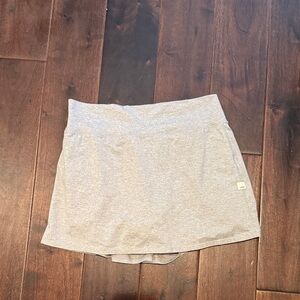 Vuori Gray Athletic Skirt